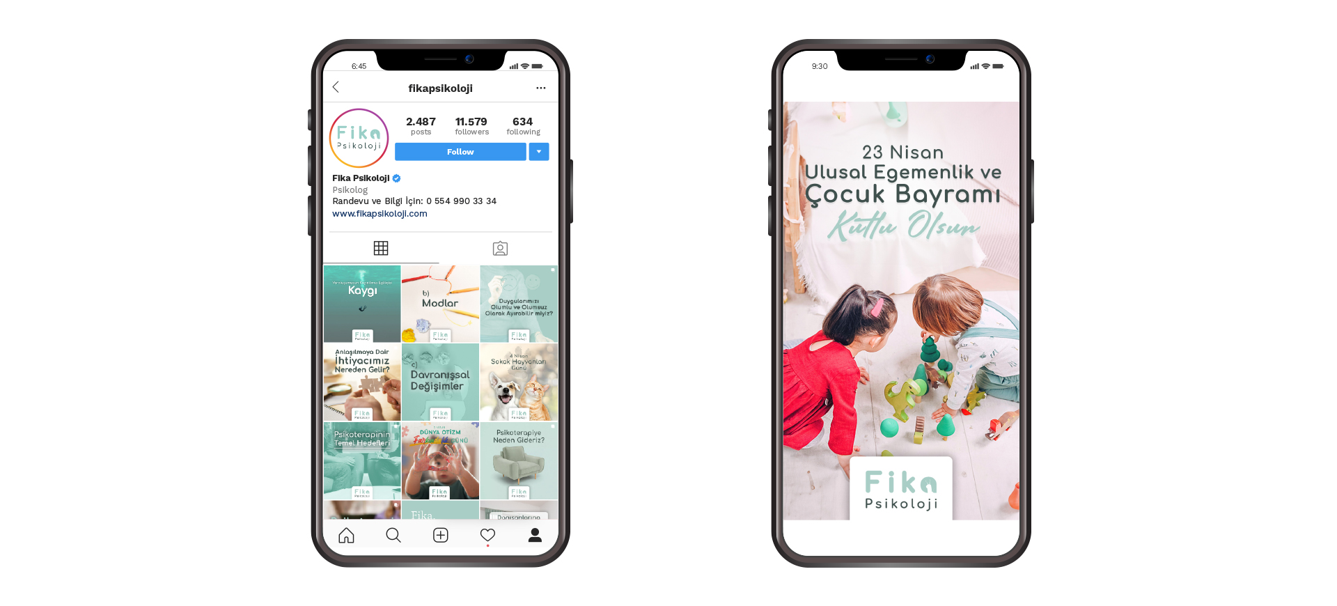 Fika Instagram Telefon Mockup 01